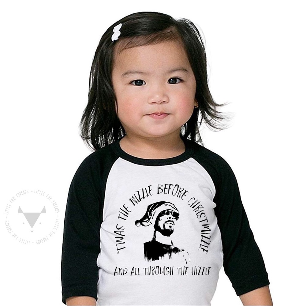 Infant toddler kids Christmas graphic shirt